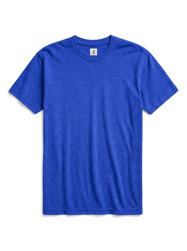 חולצת Urban Basic טריקו יוניסקס שרוול קצר 180 גר - כחול רויאל